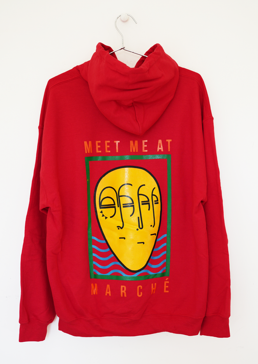 Meet Me at Marche Sweatshirt Red