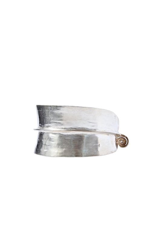 Fulani Silver-Plated Cuff Braclet