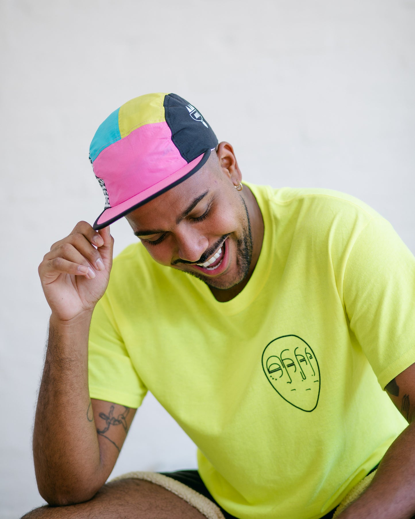 Rue Dix Tee Neon Yellow