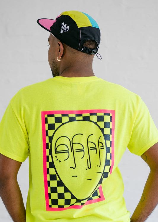 Rue Dix Tee Neon Yellow