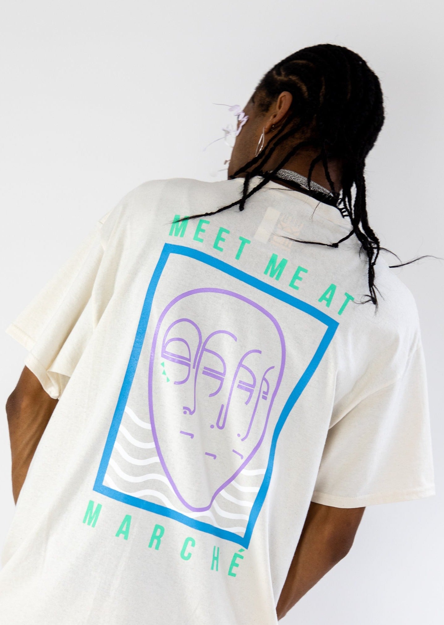 Meet Me at Marche Tee Beige