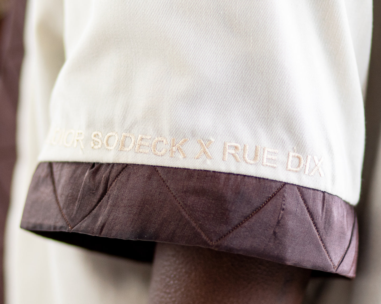 Eldior Sodeck x Rue Dix Palm Reversible Long Jacket