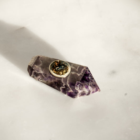 Amethyst small pipe