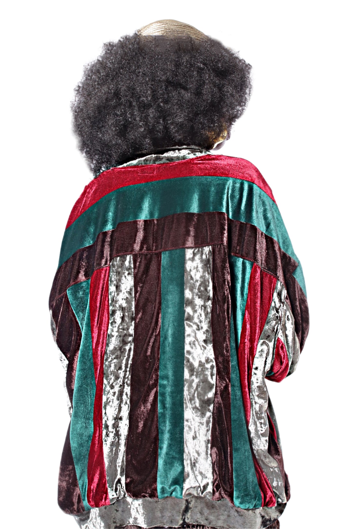 Diallo Striped Velour Jacket