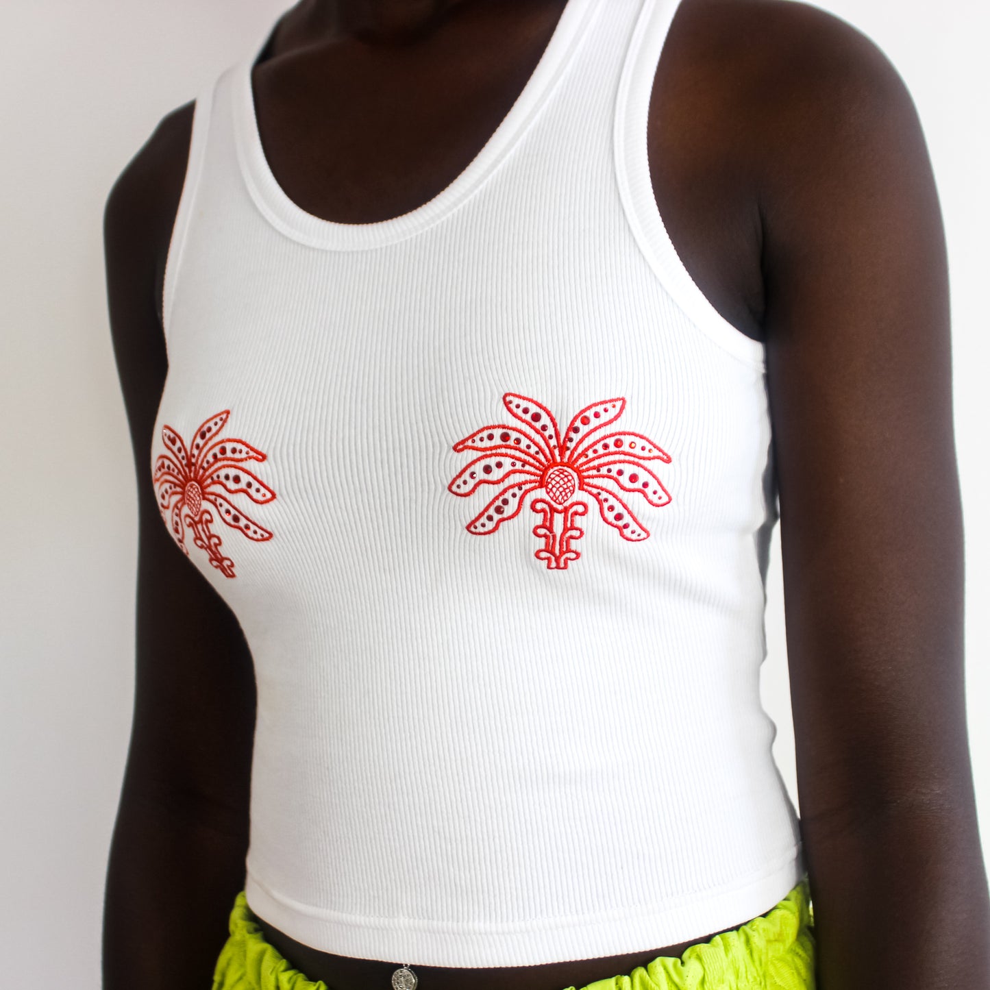 Palm Tree Tank - Red