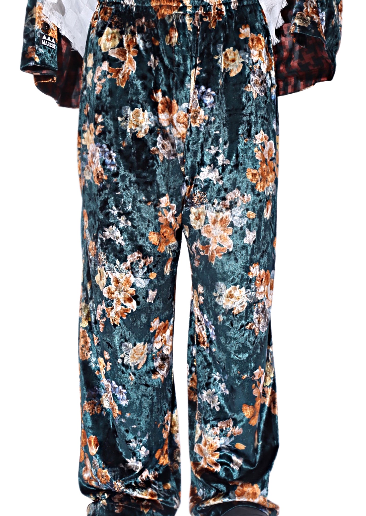 Pere Khouma Floral Velour Joggers