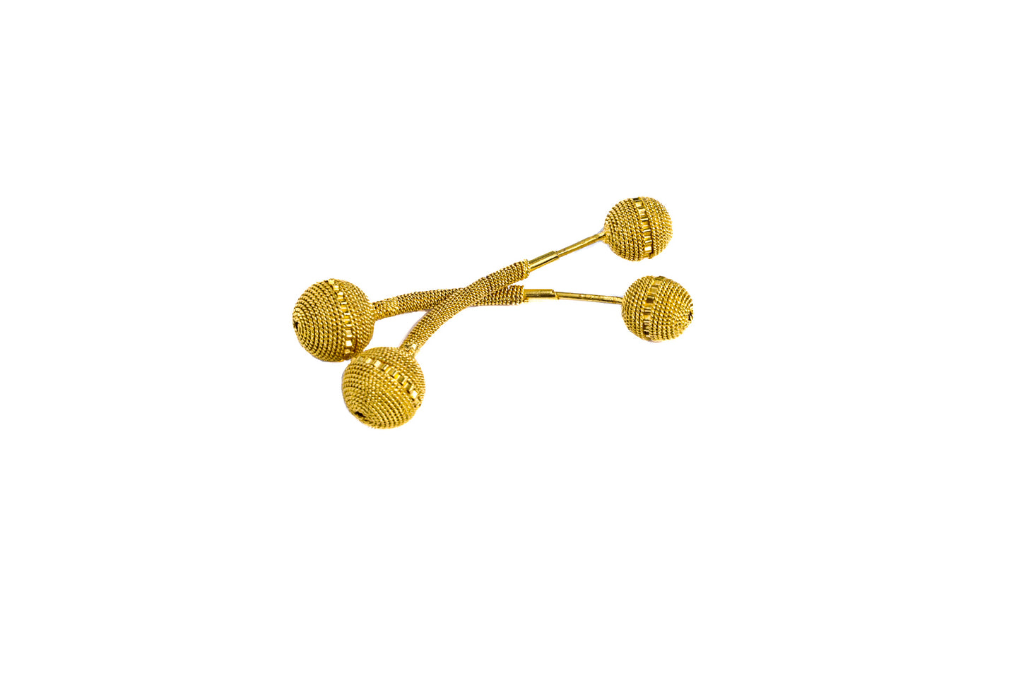Space Connection 24K Gold Vermeil Earrings
