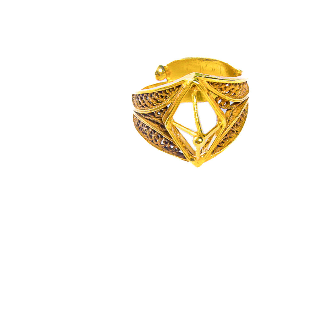 Zion 24K Gold Vermeil Ring