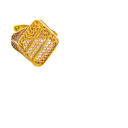 Boma 24K Gold Vermeil Ring