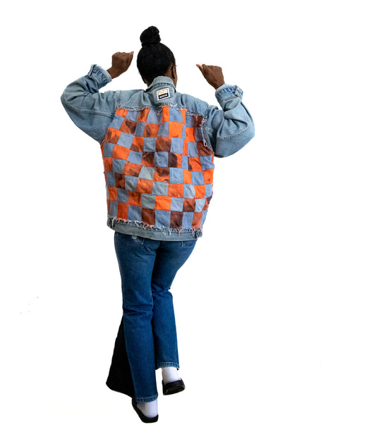 Checker Back Jacket (XL)