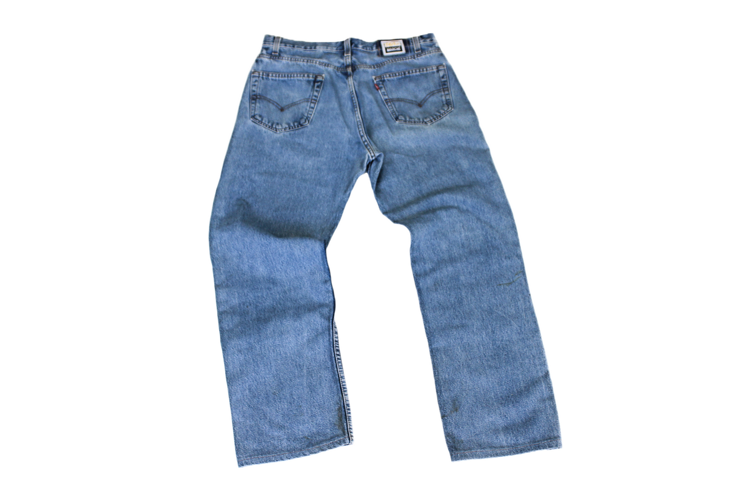 Checker Knee Jeans (W 36)